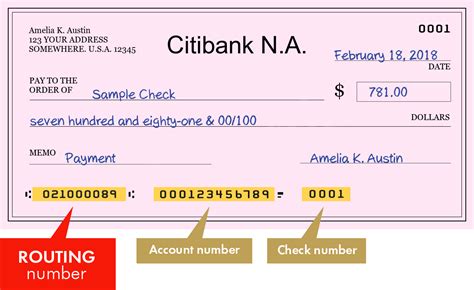 Citibank aba routing number new - If you've ever made electronic payments online, written a check or set up direct deposit, you've almost definitely used a bank routing number. As a large national bank, Bank of Ame...